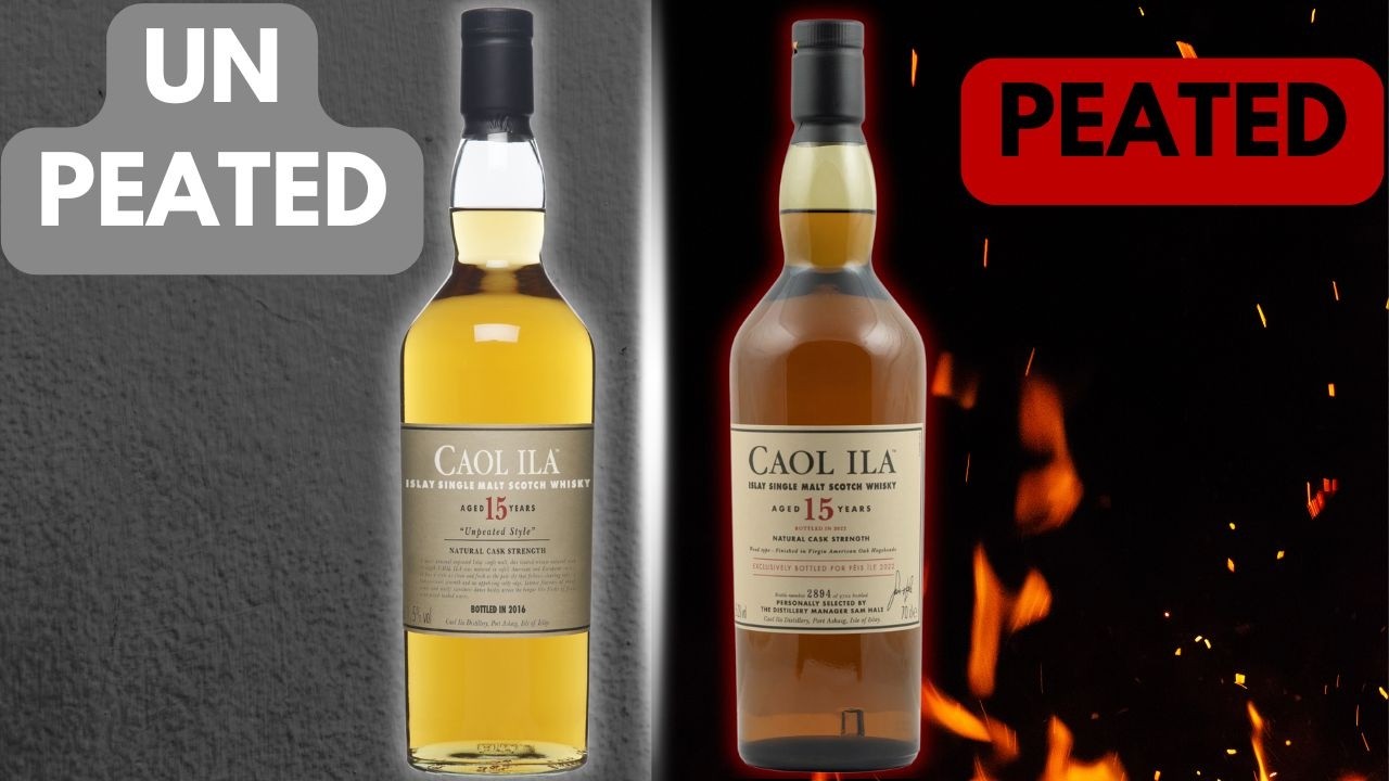 UNPEATED Caol Ila???!!! - Caol Ila 15 Peated vs Unpeated - YouTube