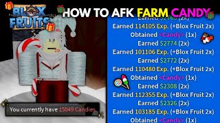 How To AFK Farm CANDY! 🍬🍭🍫  | Blox Fruits [🎁 GIFT] screenshot 5