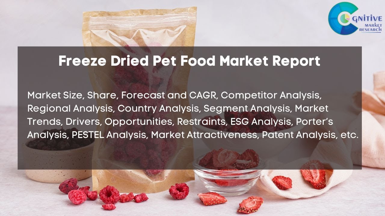 Freeze Dried Pet Food Market Report 2024 | Forecast, Market Size & Growth