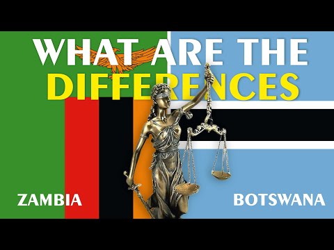 Living in ZAMBIA or BOTSWANA what is the Difference