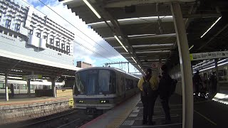 車いす道中記京都編 京都駅乗り換え JR湖西線京都駅行普通列車（1811M）→JR奈良線みやこ路快速(2601M) 京都府京都市編