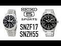 Seiko 5 Dive Watches - SNZF17 and SNZH55