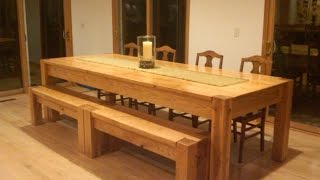 I created this video with the YouTube Slideshow Creator and content image about Dining Room Table With Bench Seat.