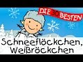 Schneeflöckchen Weißröckchen - Weihnachtslieder zum Mitsingen || Kinderlieder