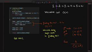 141 - Reverse LL Optimized (Recursion)