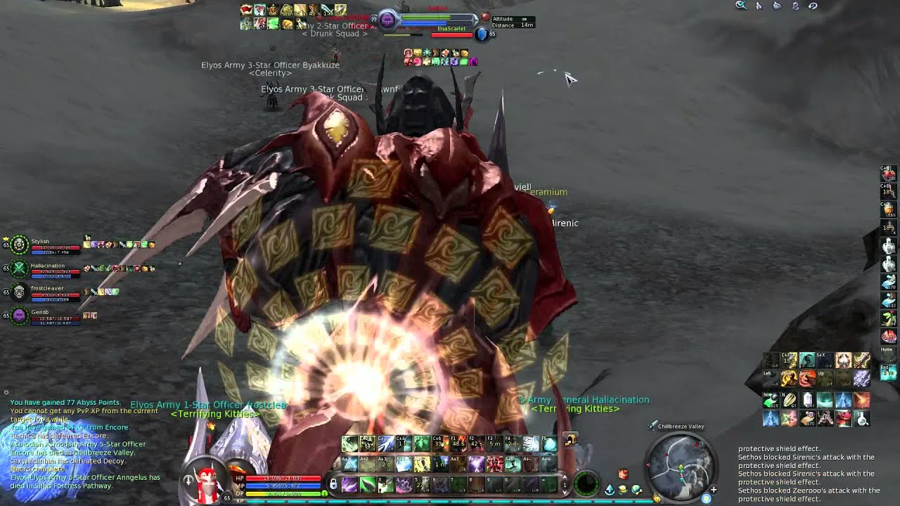 AION - Yuki Elyos meets Asmodian Governor and Abyssal Verdict