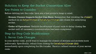 Famous How to Prevent Your Socket Connection from Closing Automatically After File Transfer Net Worth