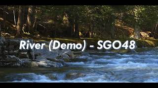 RIVER (Demo) - SGO48 | Lyrics Video