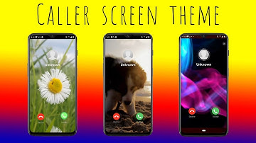 How to Change Caller Screen Theme / Background on Any Android Phone Without Root