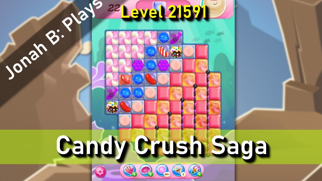 Candy Crush Saga Level 21591 - YouTube