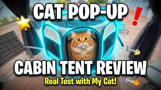 Love's Pop-Up Cat Playpen Review: Easy Setup -Real Test with My Cat