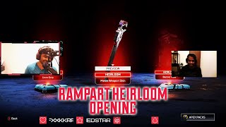 Rampart Heirloom Opening!! | Apex Legends Evolution Event Packs