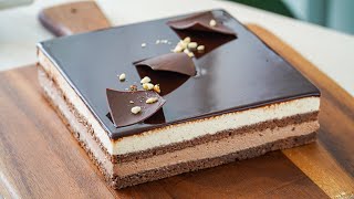 Praline Chocolate Mousse Cake
