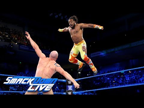 Xavier Woods vs. Cesaro: SmackDown LIVE, May 8, 2018