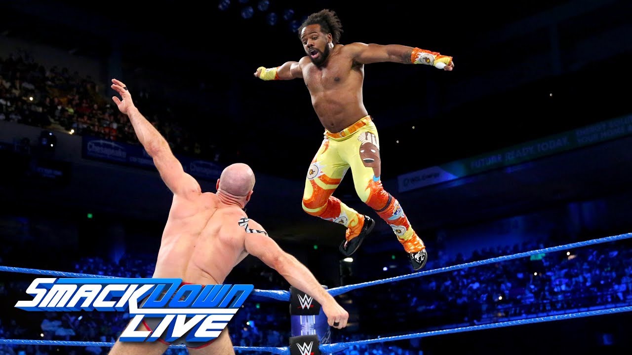 Xavier Woods vs. Cesaro: SmackDown LIVE, May 8, 2018