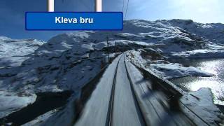 Train Norway - Bergens Banen 2/6 HD - without the long tunnels