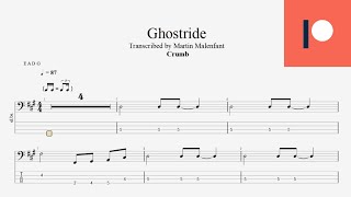Crumb - Ghostride (bass tab)