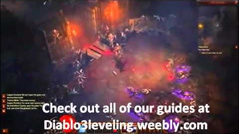 Free GUIDE Diablo 3 leveling guide 1-60 Walk-through FASTEST Leveling guide download