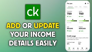 How to Add or Update Income Details on Credit Karma 2025?