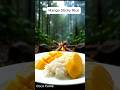 🥭 Mango Sticky Rice🌍#shorts cooking#VillageLife #ai 🏡