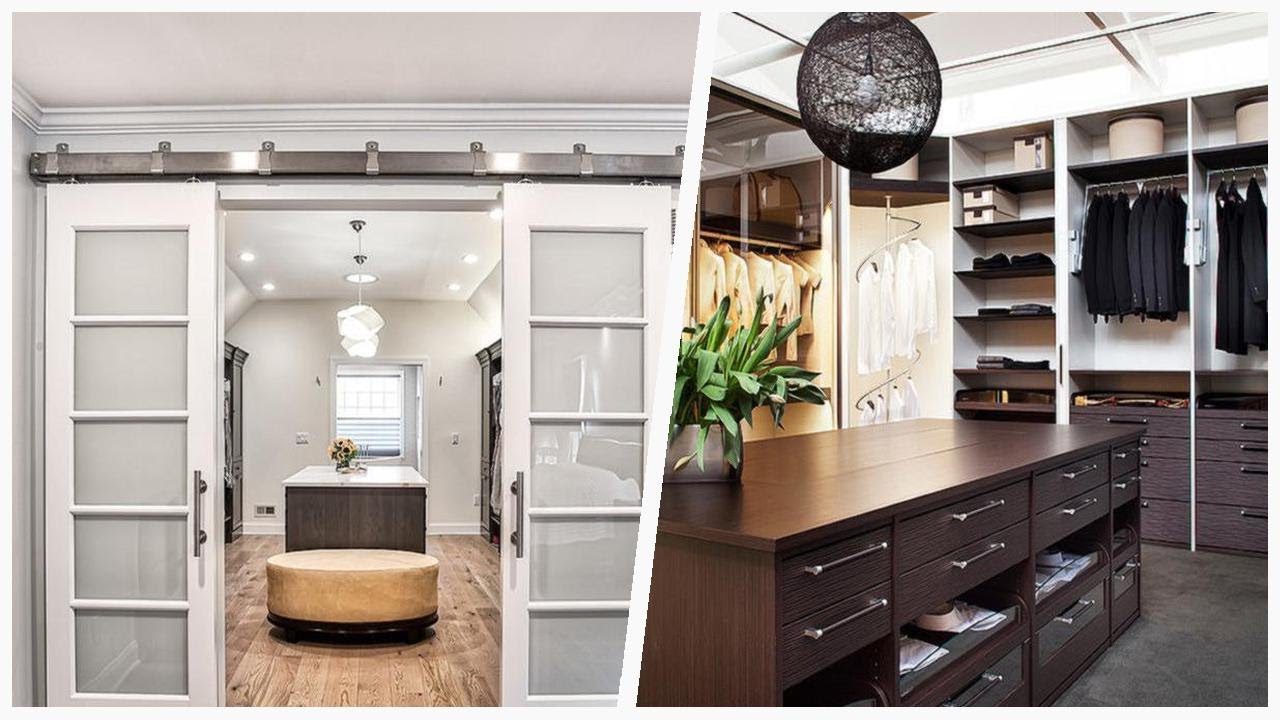 75 Brown Closet With Dark Wood Cabinets Design ⭐️ ...