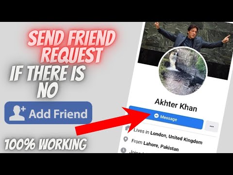 [2023]How to Send Friend Request to Someone on Facebook if There is no Option Available?