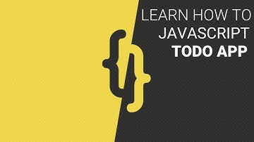 Learn Javascript in 2018 :: To-do app :: How To