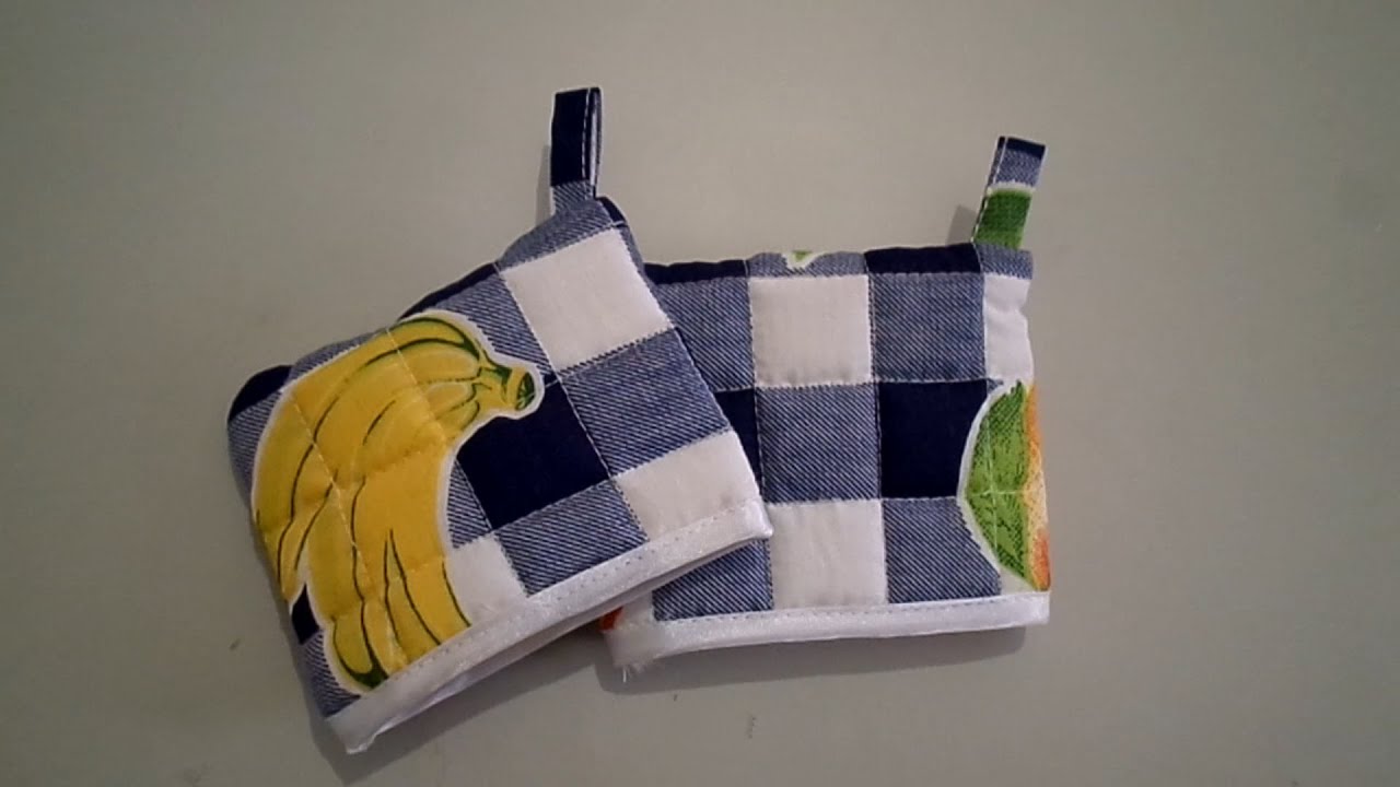 طريقة سهلة لخياطة ماسكات أواني المطبخ  #خليك_بالبيت