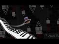 When A Piano Player Plays Geometry Dash 