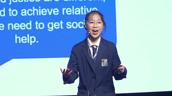 Balance of Justice | Cynthia Wang | TEDxYouth@Harr...