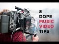 5 Dope Music Video Tips w/ Director Andrew Sandler