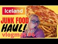 ICELAND JUNK FOOD HAUL | vlogmas 2021