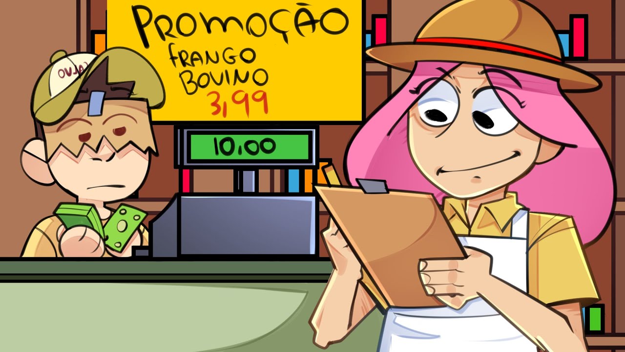 Expandi mais e contratei um NOVO FUNCIONÁRIO pro Supermercado - Supermarket Simulator