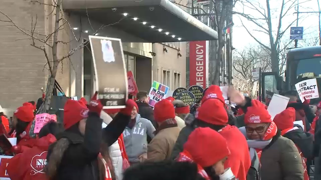 Contract negotiations resume on 4th day of New York City nurses' strike