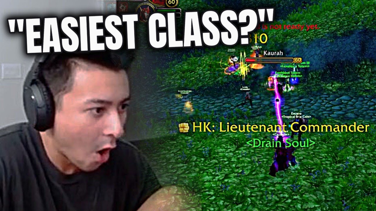 Пикабу ДОМИНИРУЕТ в WSG на Чернокнижнике! Предпатчевое PvP