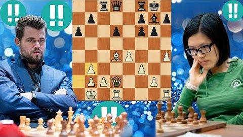 Dramatic Moves on the Board: Carlsen vs Hou Yifan