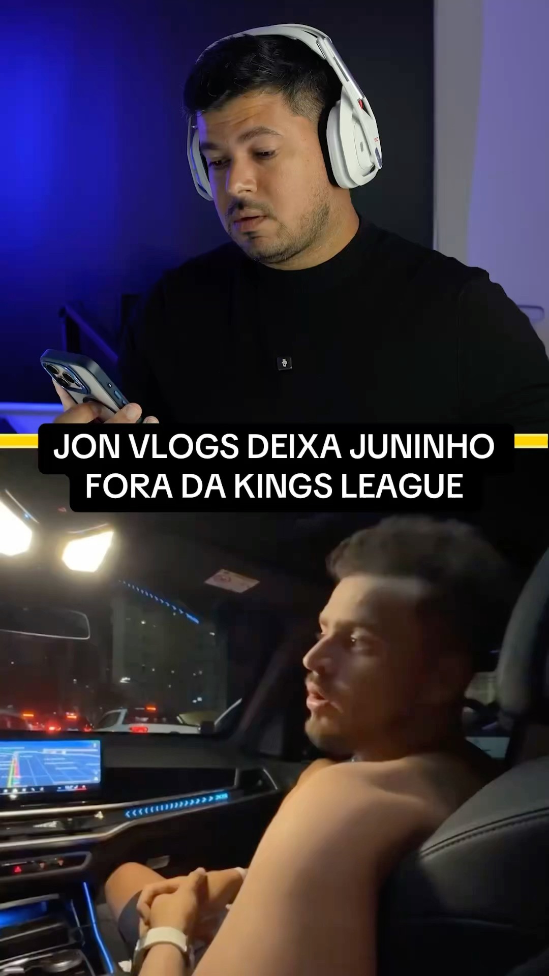 Jon Vlogs deixa Juninho Manella fora da Kings League #games #futebol
