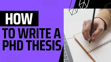 How to write a thesis | PhD thesis writing tips | Dissertation writing