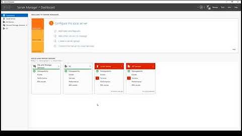 Crear servidor Web windows server 2016