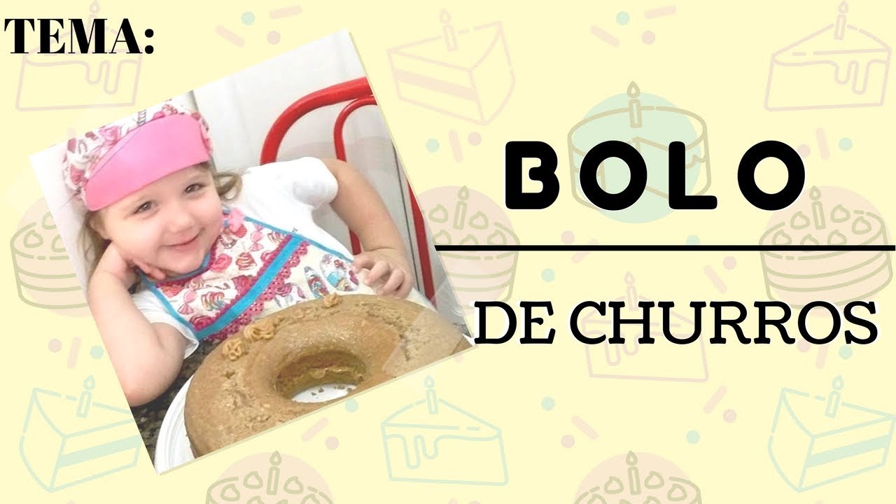 BOLO DE CHURROS DIÁRIO DA CACAU
