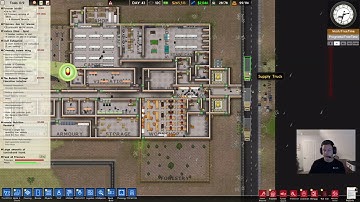 Prison Architect tutorial series - Storage, Deliveries, Garbage, & Exports