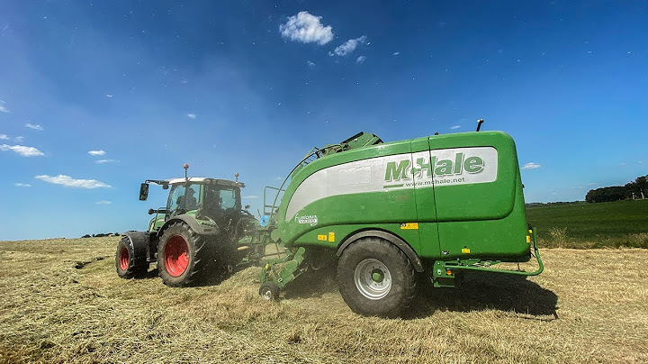 MC HALE FUSION VARIO EN ACTION AVEC UN FENDT 312 S4 [4K] 🤩🤩