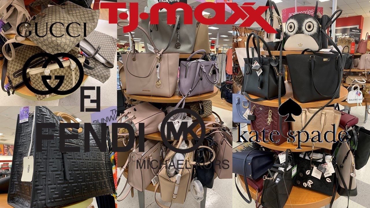 TJ Maxx Luxury Handbags Designer Purse Gucci Givenchy Michael Kors Kate  Spade