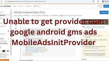 Unable to get provider com google android gms ads MobileAdsInitProvider admob Application id problem