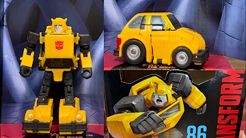 How to transform studio series 86 bumblebee. SS deluxe class figure