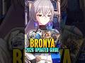 Bronya 2026 Updated Guide! #honkaistarrail #hsr #shorts