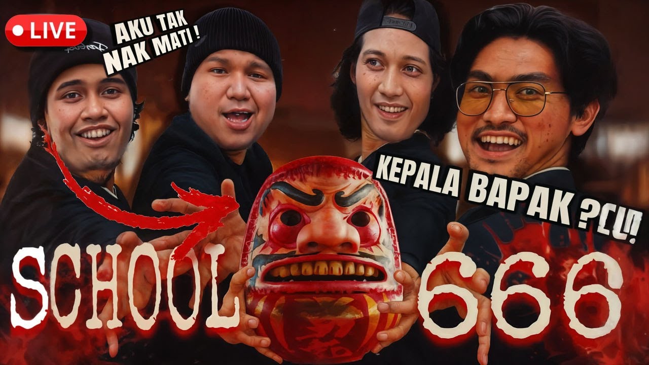 🔴REZZA DAN TEAM KEMUT HADAP DEWA JEPUN!? | SCHOOL 666 (MALAYSIA) ft. OOHAMI,Ukiller,Eym