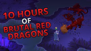 Loot From 10 Hours Of Brutal Red Dragons