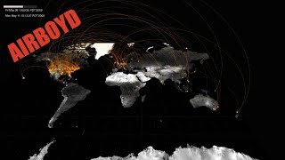 Famous Twitter Visualization showing that social network data, people, flu etc can be tracked from posts Wealth