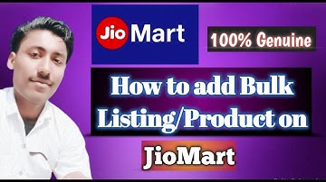 How to List Products on JioMart | How to create Bulk Listing on JioMart | JioMart  Listing Tutorial